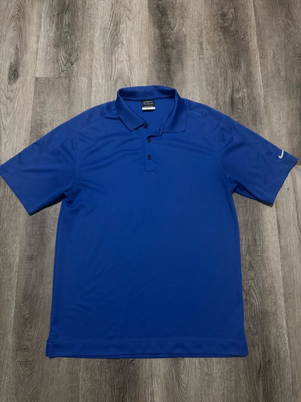 Nike Men’s Blue Dri-FIT Polo Golf Shirt Size Medium NWOT
